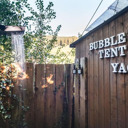 Living Timeless- Bubble Tent Elzach Inklusive Hot Tube Badefass- Schlafen Unterm Sternenhimmel Eksteriør bilde
