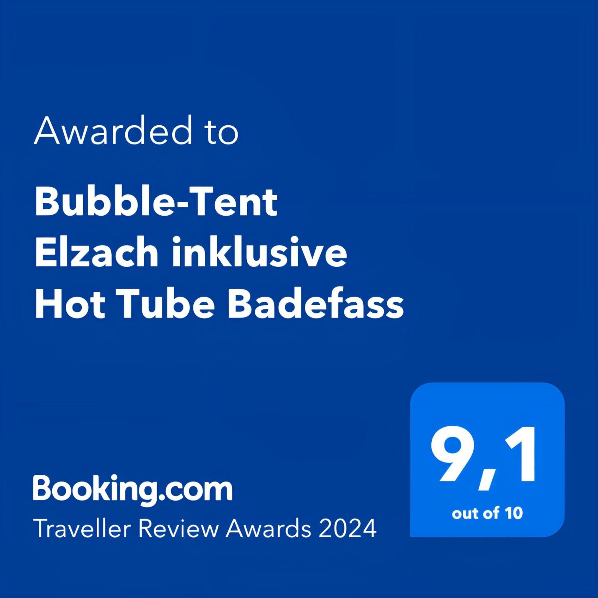 Living Timeless- Bubble Tent Elzach Inklusive Hot Tube Badefass- Schlafen Unterm Sternenhimmel Eksteriør bilde